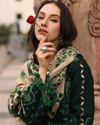 MP1317 - Charizma - Winter 3PC Dhanak Embroidered Suit