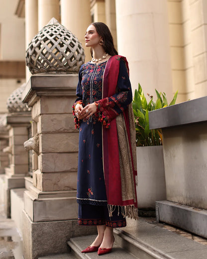 MP1318 - Charizma - Winter 3PC Dhanak Embroidered Suit