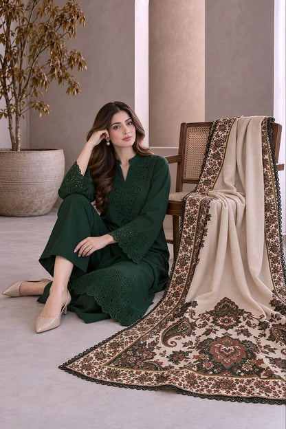 MP1356 - Charizma - Winter 3PC Dhanak Embroidered Suit