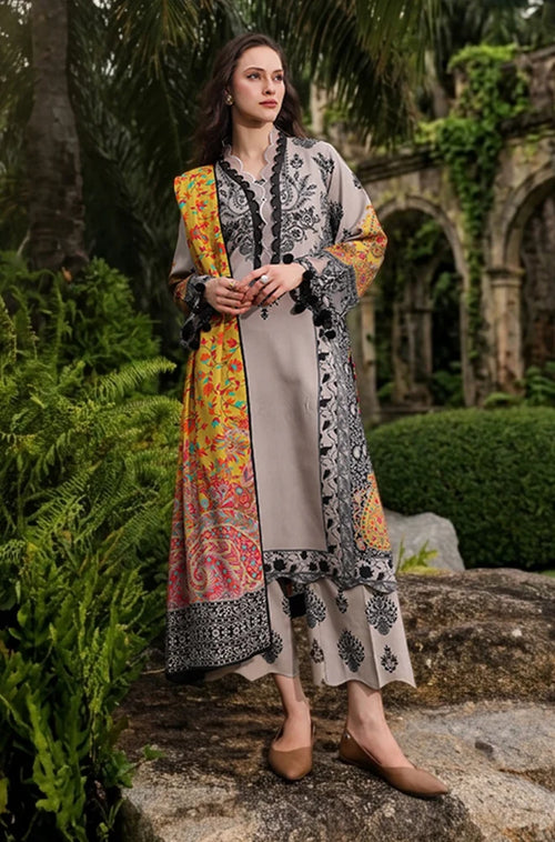 MP1343 - Charizma - Winter 3PC Karandi Digital Print Dress