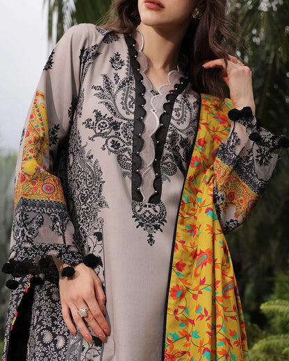 MP1343 - Charizma - Winter 3PC Karandi Digital Print Dress