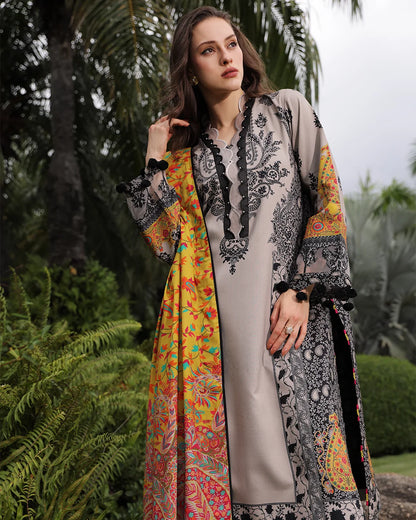 MP1343 - Charizma - Winter 3PC Karandi Digital Print Dress