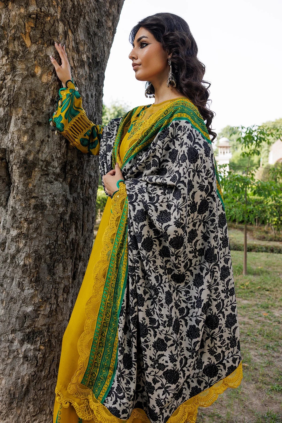 MP33418-Charizma - Winter 3PC Karandi Digital Print Dress