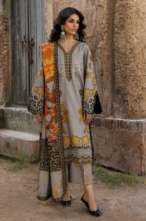 MP33420-Charizma - Winter 3PC Karandi Digital Print Dress
