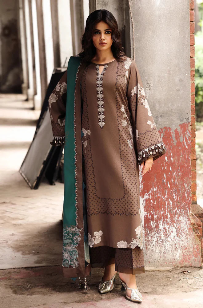 MP33422-Charizma - Winter 3PC Karandi Digital Print Dress