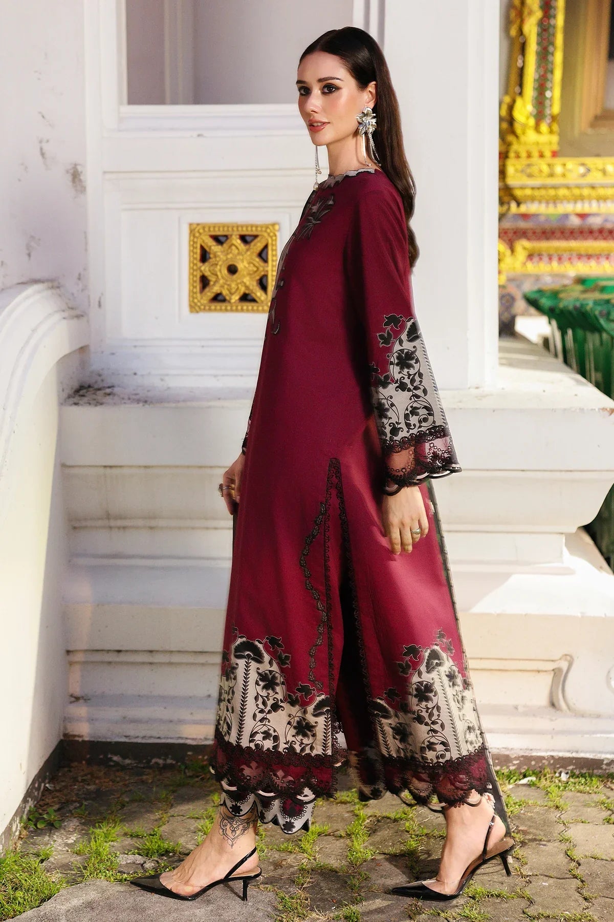 MP3388 Charizma - Winter 3PC Karandi Digital Print Dress