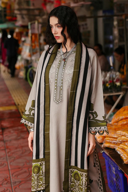 MP3392 - Charizma - Winter 3PC Karandi Digital Print Dress