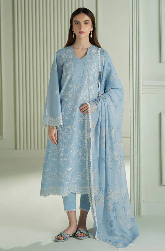 Mp1082 - Cross Stitch - 3PC Lawn Embroidered Suit