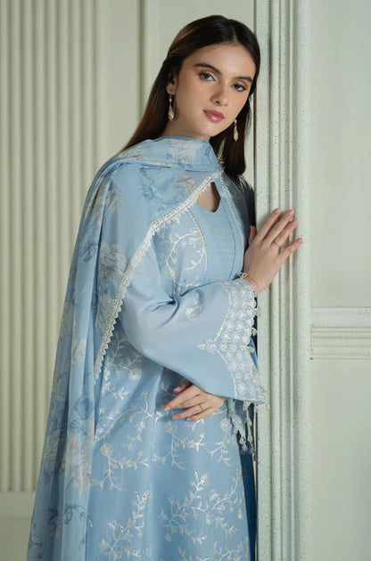 Mp1082 - Cross Stitch - 3PC Lawn Embroidered Suit