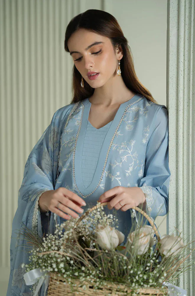 Mp1082 - Cross Stitch - 3PC Lawn Embroidered Suit