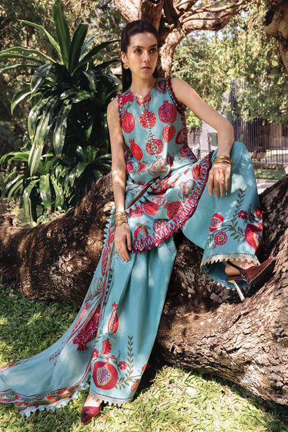 MP1163 - Maria B - Summer 3PC Lawn Digital Print Dress
