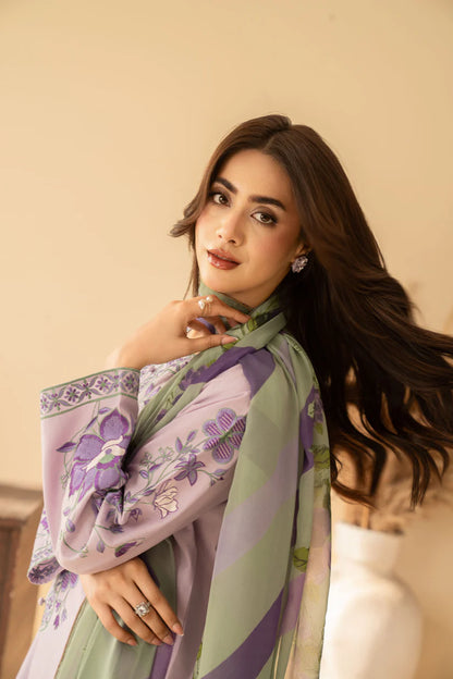MP1211 - Tiraz - Lawn Embroidered 3pc suit