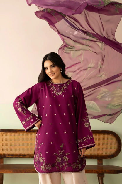 MP1207 - Baroque - Summer-3PC Lawn Embroidered Suit