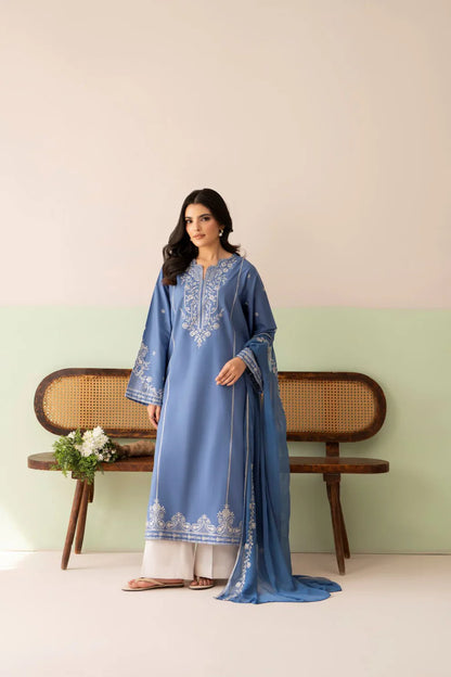 MP1206 - Cross Stitch - Summer-3PC Lawn Embroidered Suit
