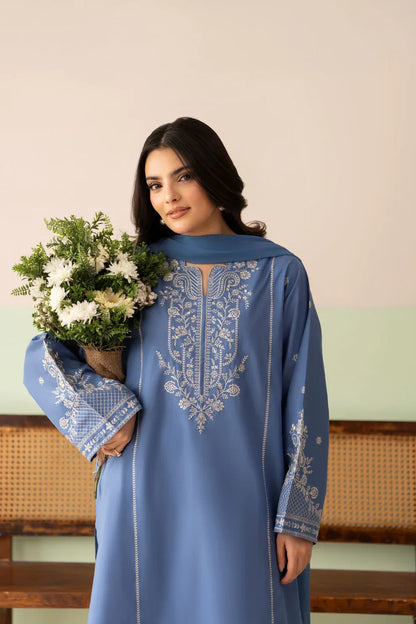 MP1206 - Cross Stitch - Summer-3PC Lawn Embroidered Suit