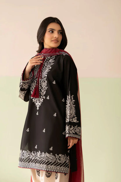 MP1208 - Baroque - Summer-3PC Lawn Embroidered Suit
