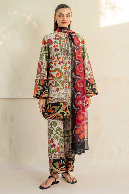 MP1158 - Jazmin - Summer 3PC Lawn Digital Print Dress