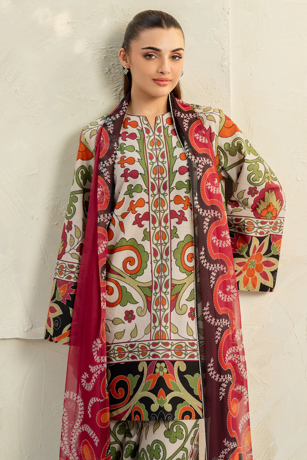 MP1158 - Jazmin - Summer 3PC Lawn Digital Print Dress