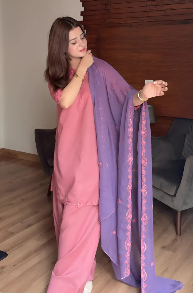 MP1121 - Dyot - Summer 3PC Lawn Embroidered Suit