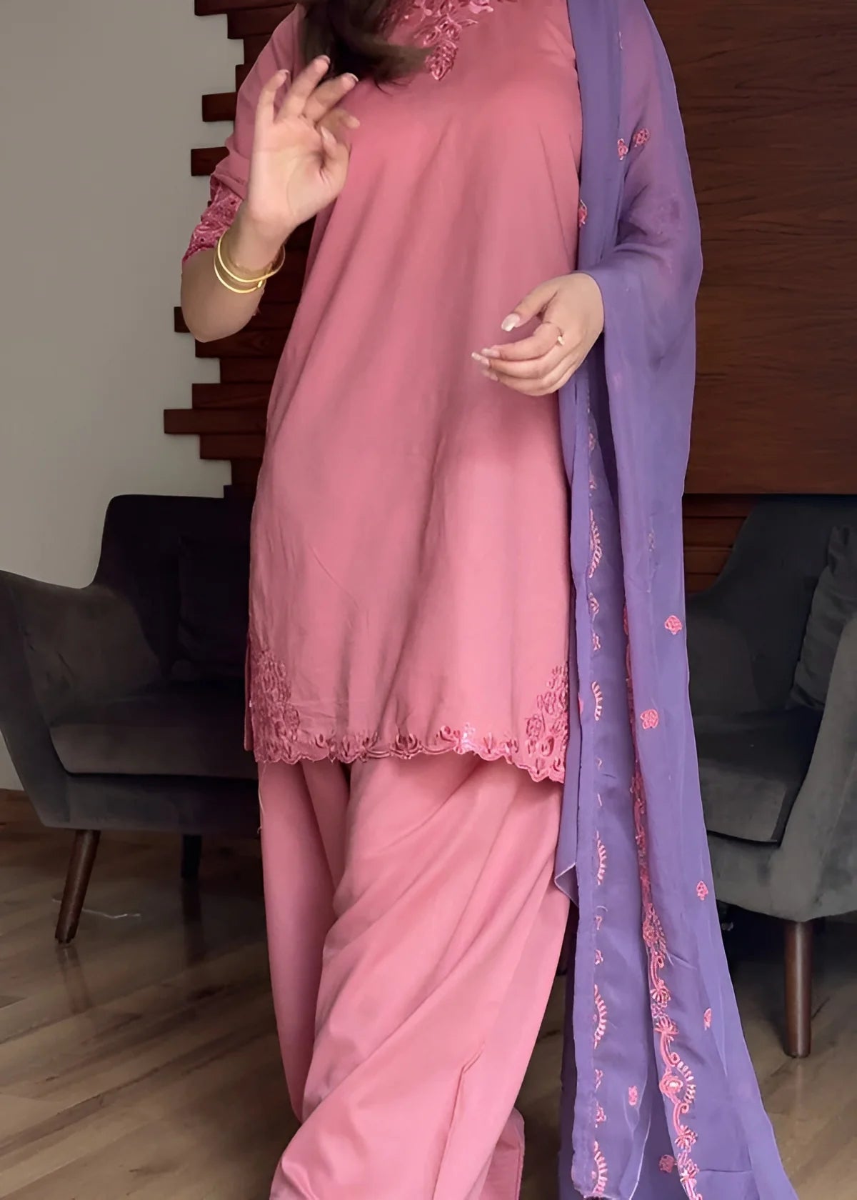 MP1121 - Dyot - Summer 3PC Lawn Embroidered Suit