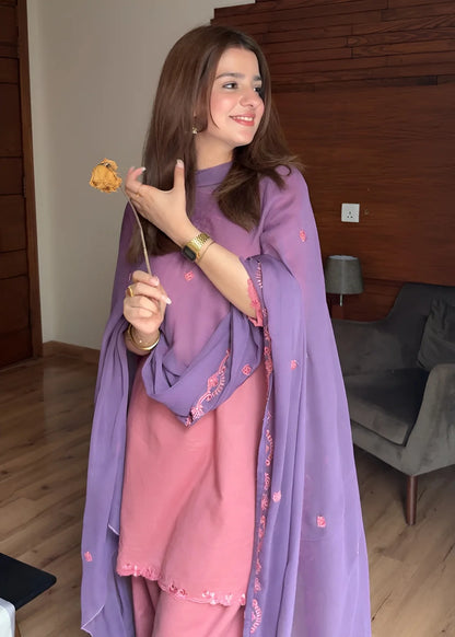 MP1121 - Dyot - Summer 3PC Lawn Embroidered Suit