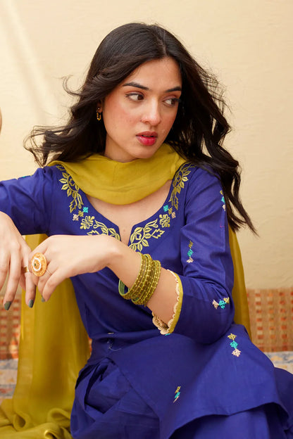 MP1123 - Dyot - Summer 3PC Lawn Embroidered Suit