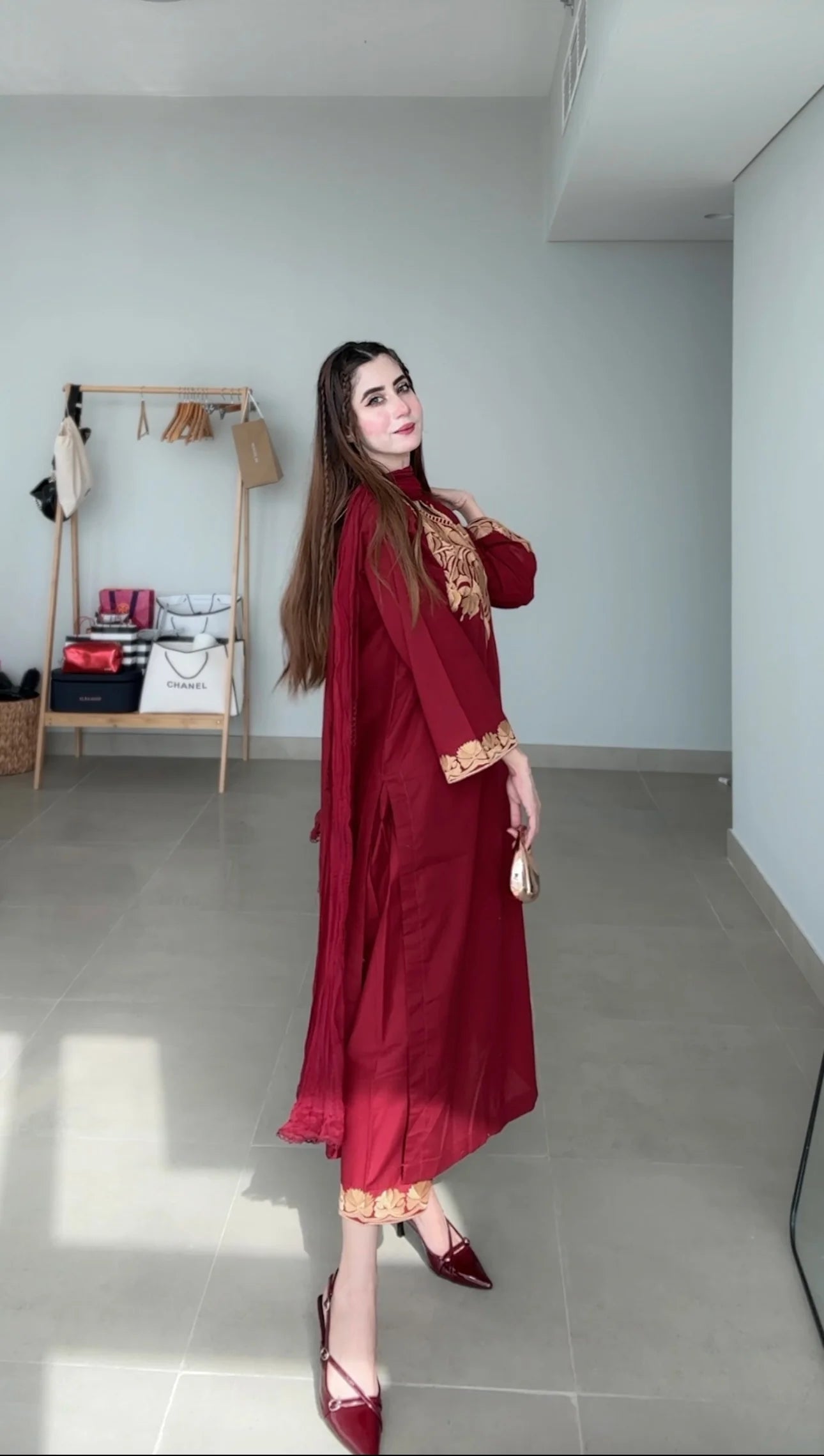 1124 - Dyot - Summer 3PC Lawn Embroidered Suit