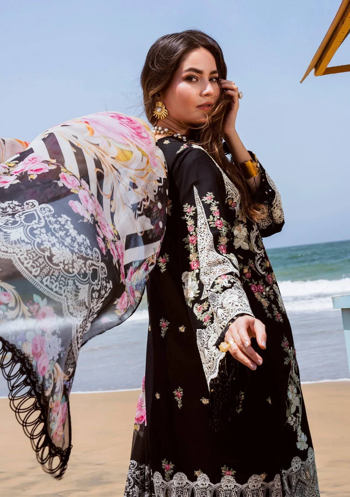 Mp1089 - Elaf Premium - 3PC Lawn Embroidered Suit