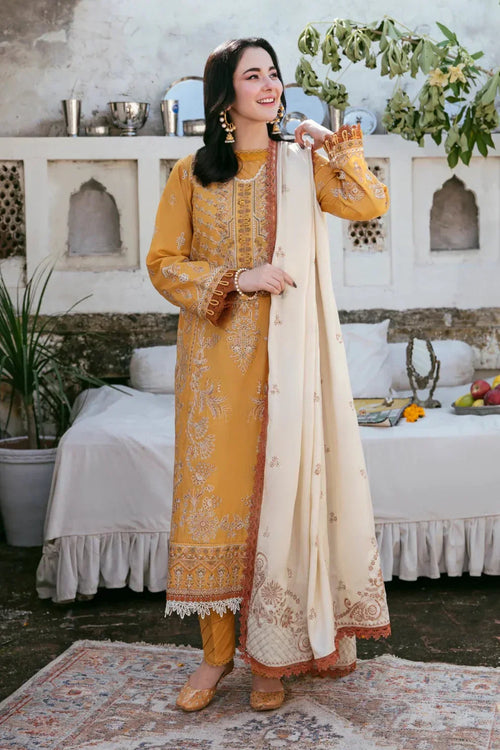 MP3346 Florent - Winter 3PC Dhanak Embroidered Suit