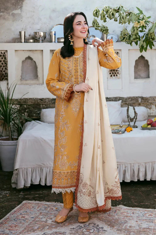 MP3346 Florent - Winter 3PC Dhanak Embroidered Suit