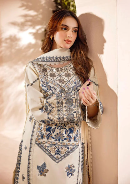Mp3381-Florent - Winter 3PC Dhanak Embroidered Suit