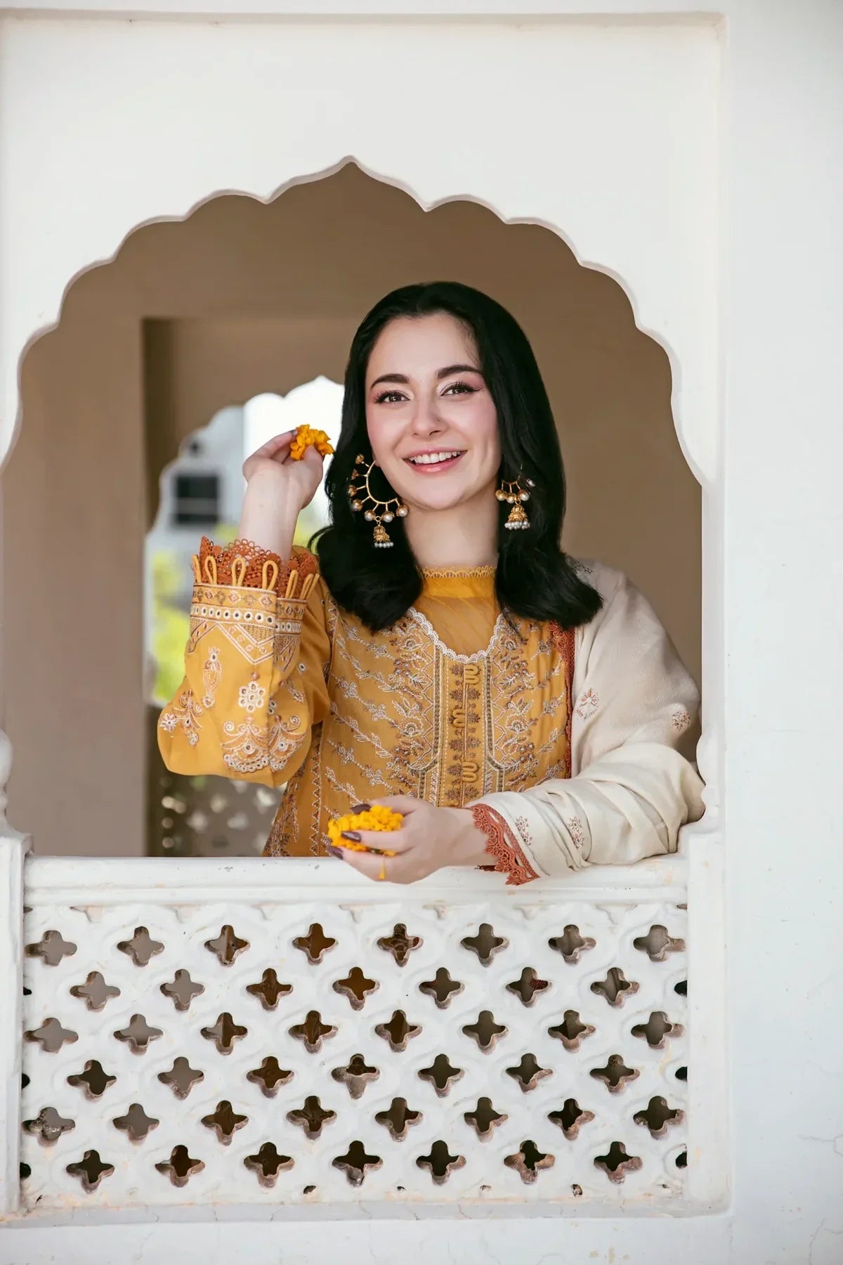 MP3346 Florent - Winter 3PC Dhanak Embroidered Suit