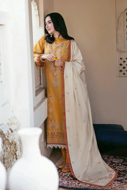 MP3346 Florent - Winter 3PC Dhanak Embroidered Suit