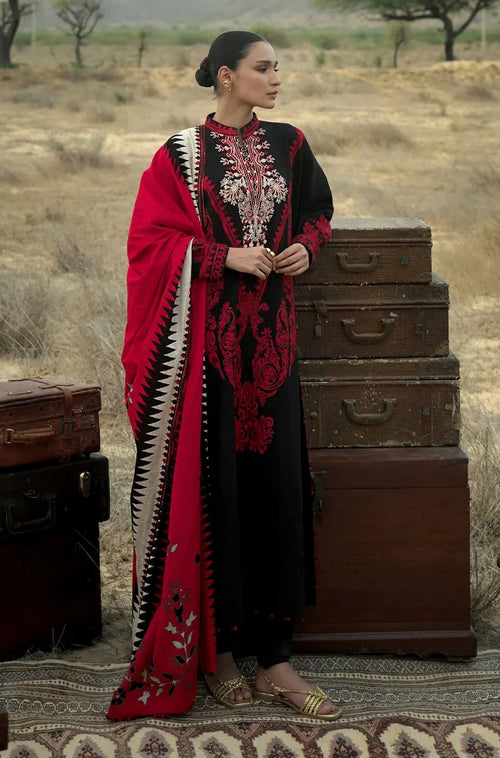 MP1321 - Gul Ahmed - Winter 3PC Dhanak Embroidered Suit