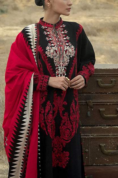 MP1321 - Gul Ahmed - Winter 3PC Dhanak Embroidered Suit