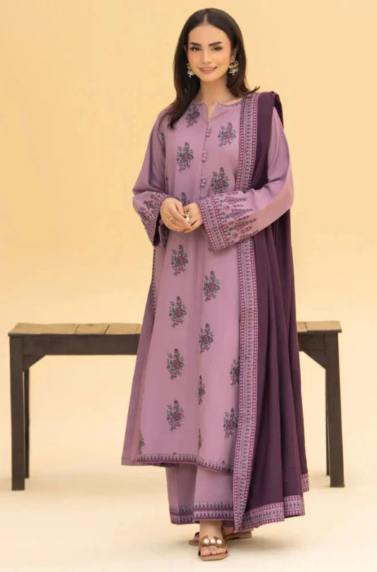 MP33132 - Izel - Winter 3PC Dhanak Embroidered Suit