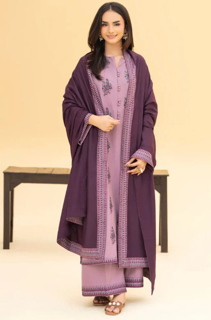 MP33132 - Izel - Winter 3PC Dhanak Embroidered Suit