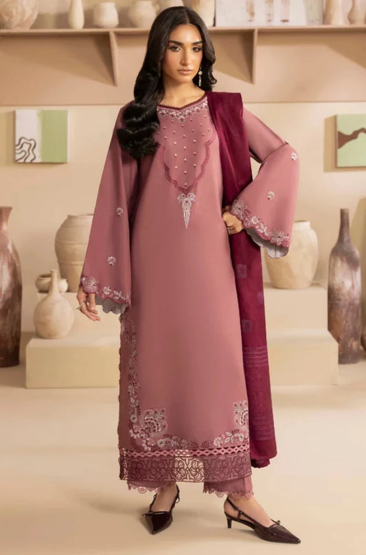 MP1308 -Izel - Winter 3PC Dhanak Embroidered Suit