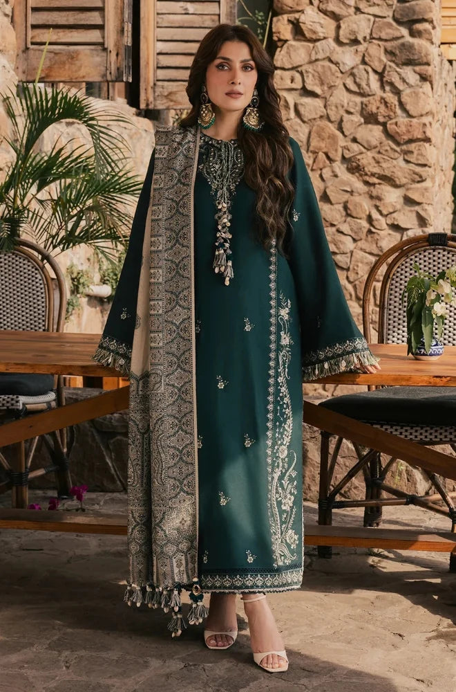 MP1336 - Izel - Winter 3PC Dhanak Embroidered Suit