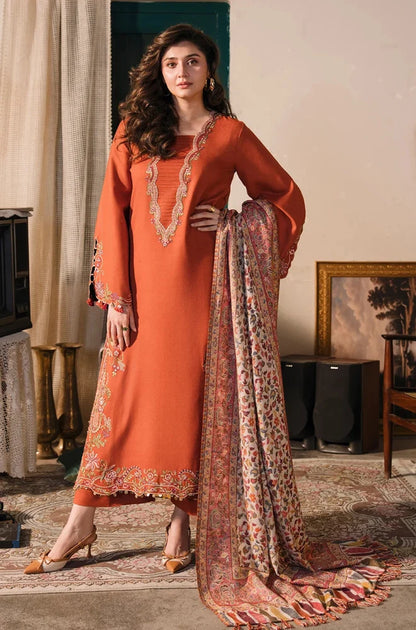 MP1357 - Izel - Winter 3PC Dhanak Embroidered Suit