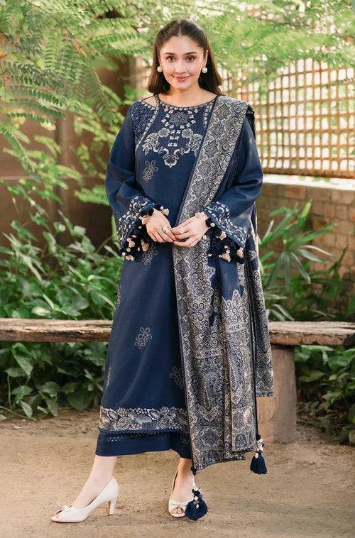 MP1358 - Izel - Winter 3PC Dhanak Embroidered Suit