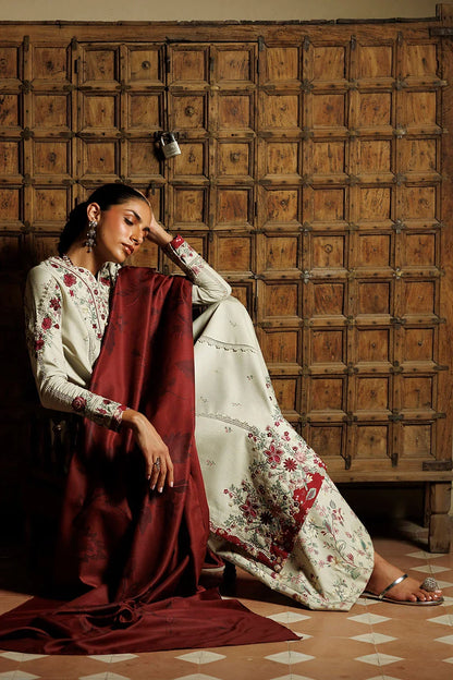 MP1331 - Iznik - Winter 3PC Dhanak Embroidered Suit