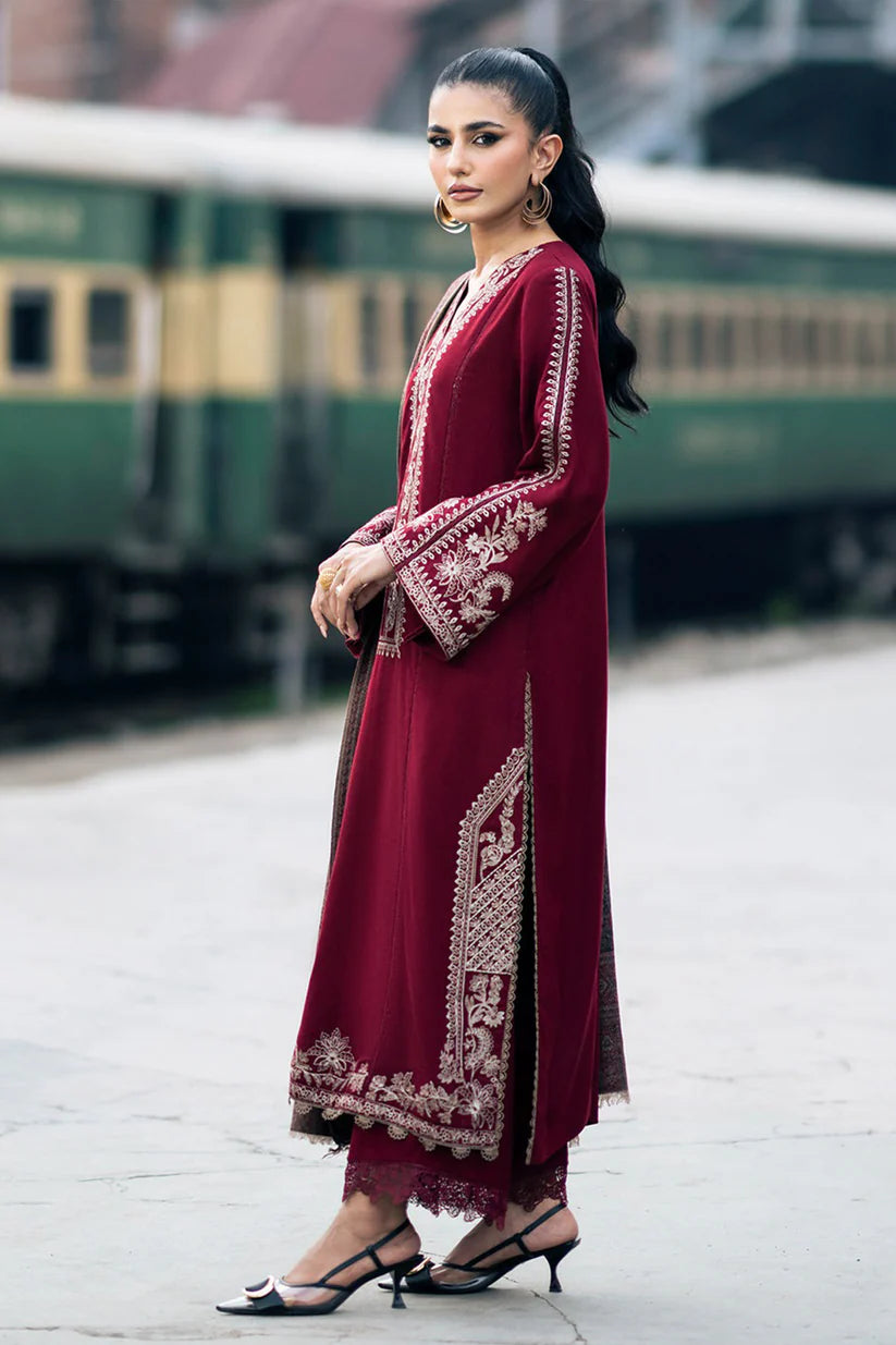 MP1108 - Jazmin - Winter 3PC Dhanak Embroidered Suit