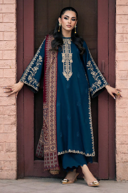 MP1109 - Jazmin - Winter 3PC Dhanak Embroidered Suit