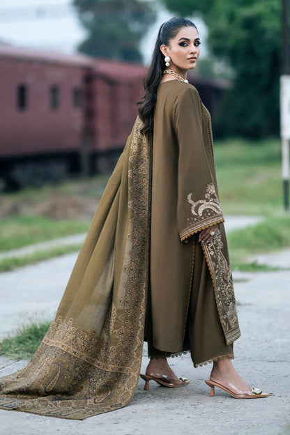 MP1116 - Jazmin - Winter 3PC Dhanak Embroidered Suit