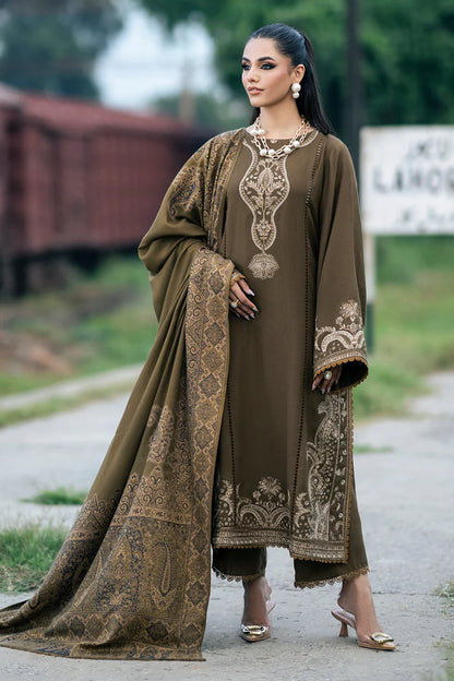 MP1116 - Jazmin - Winter 3PC Dhanak Embroidered Suit