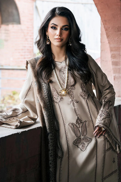 MP1117 - Jazmin - Winter 3PC Dhanak Embroidered Suit