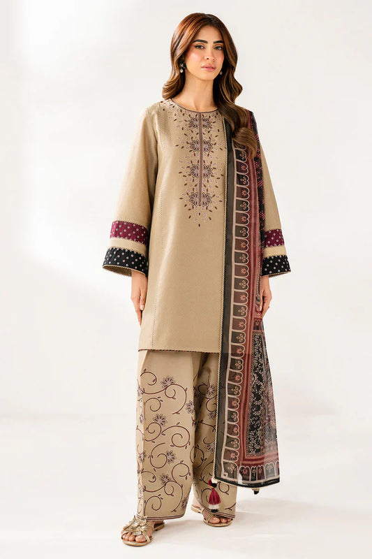 mp3361 Jazmin - Winter 3PC Dhanak Embroidered Suit