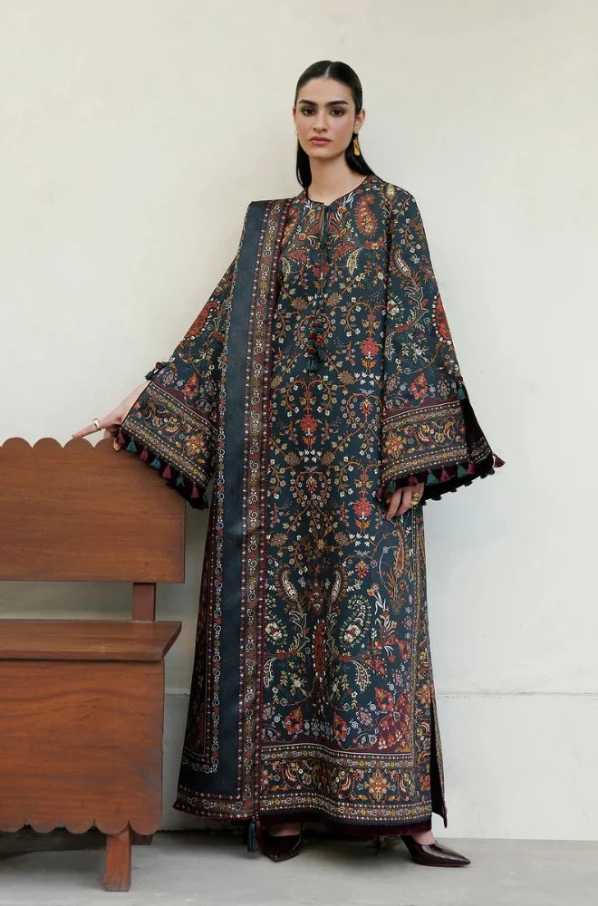 MP1328 - Jazmin - Winter 3PC Karandi Digital Print Dress