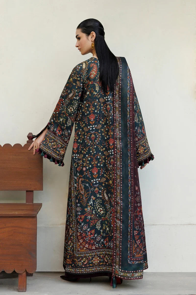 MP1328 - Jazmin - Winter 3PC Karandi Digital Print Dress